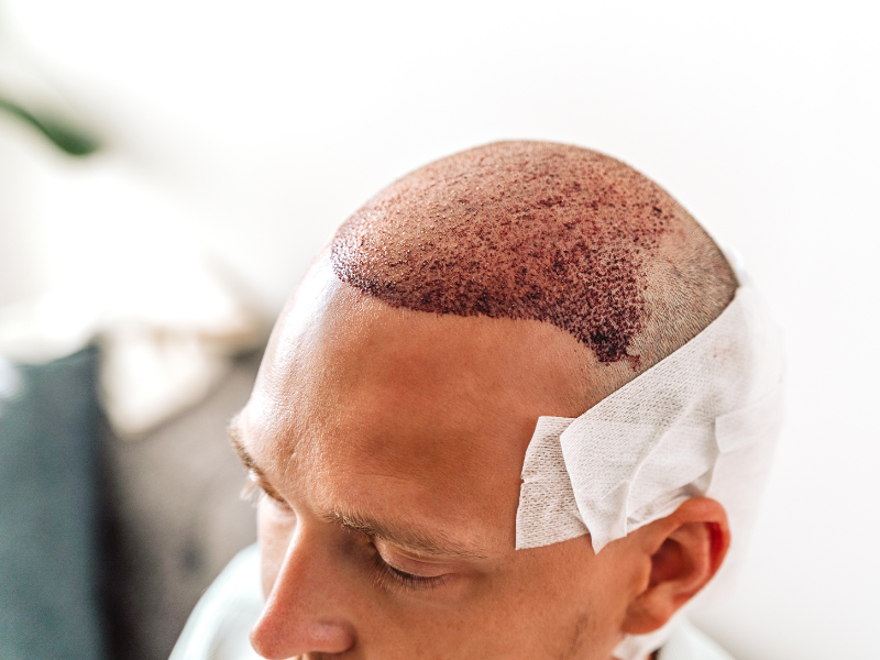after hair transplant aftercare